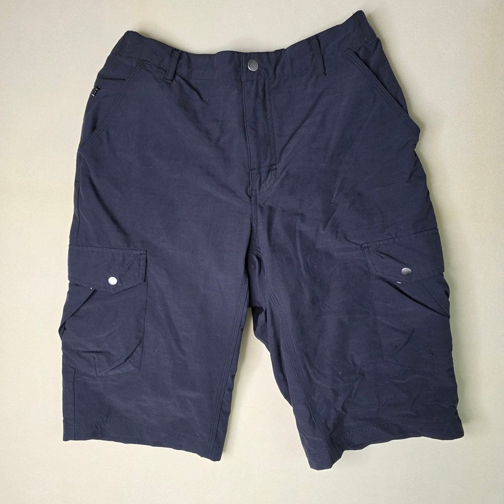 Novara Mens Mountain Bike Shorts Black Padded Liner Cargo Cycling Size M Pockets